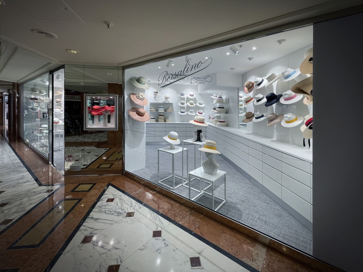 Nuovo Flagship Store Borsalino al Metropole di Monte Carlo