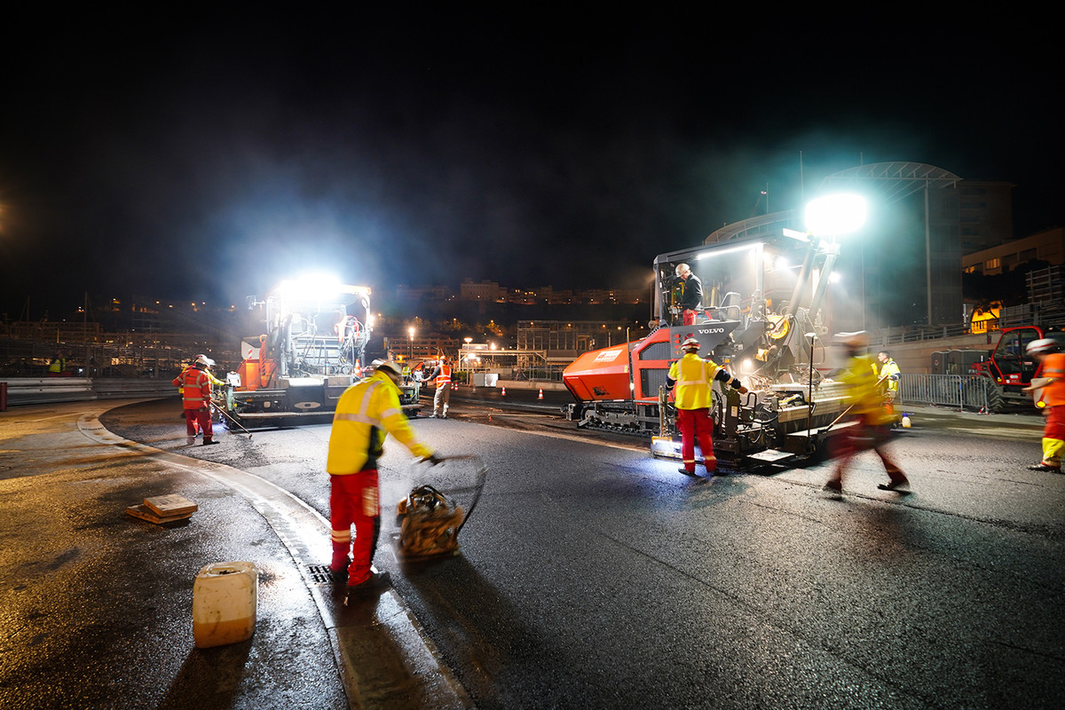 Monaco, le strade del Principato si rifanno il look per i prossimi E-Prixe e Formula 1