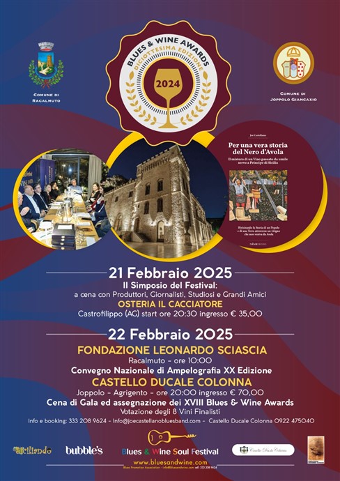 Un vero trionfo la XVIII edizione dei BLUES & WINE AWARDS e della XXII edizione del Blues & Wine Soul Festival