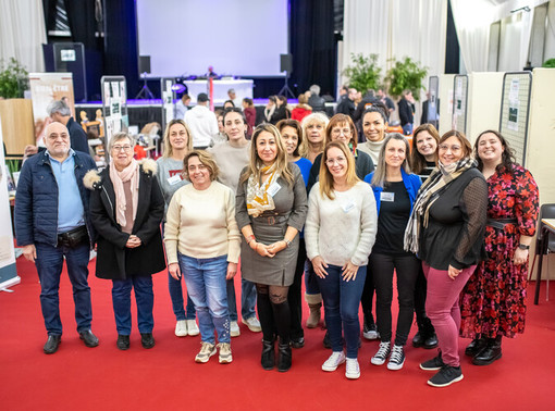 Gli organizzatori della Fiera del benessere (Foto Ville de RCM)