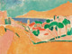 Henri Matisse, Collioure en août, 1911, uile sur toile, 89 × 116 cm ,Ancienne collection Paul Poiret, Georges Salles. Crédit photo © Summit Trust Geneva for the Sidarta Collection © Succession Henri Matisse