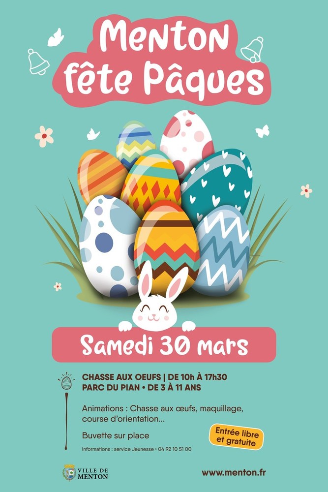 Mentone, a Pasqua una &quot;caccia alle uova&quot; per bimbi al Parc du Pian