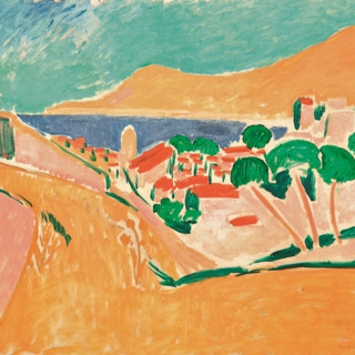 Henri Matisse, Collioure en août, 1911, uile sur toile, 89 × 116 cm ,Ancienne collection Paul Poiret, Georges Salles. Crédit photo © Summit Trust Geneva for the Sidarta Collection © Succession Henri Matisse