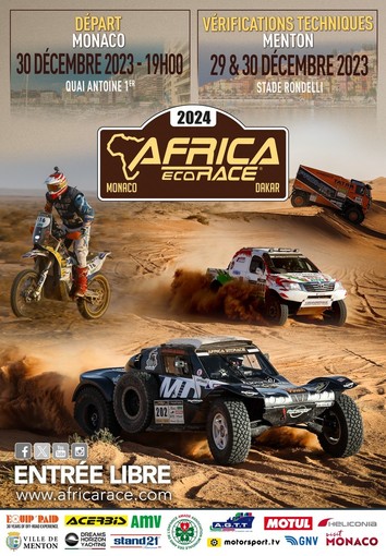 Mentone accoglierà il rally fuoristrada Africa Eco Race