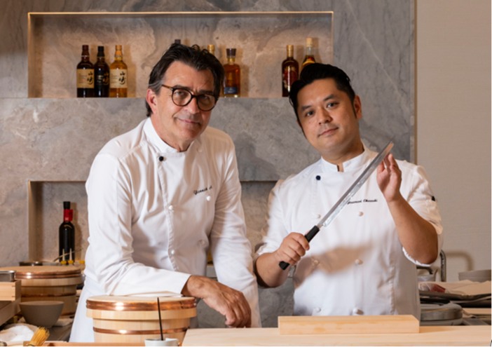 I due chef dell'Abysse Monte-carlo