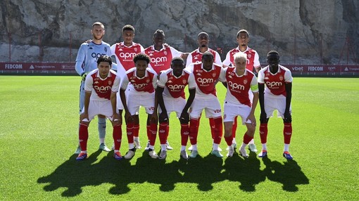 La formazione dell'AS Monaco 2024/2025 (Foto AS Monaco)