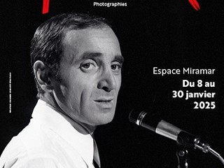 Affiche « Aznavour par Roger Kasparian » © Mairie de Cannes