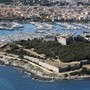 Antibes, Fort Carré vue aerienne (Y. Seuret)