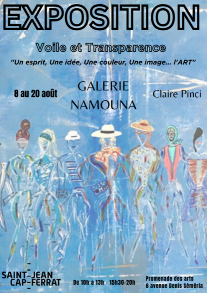 Saint Jean Cap Ferrat, c'è la mostra &quot;Voiles et Transparence&quot;