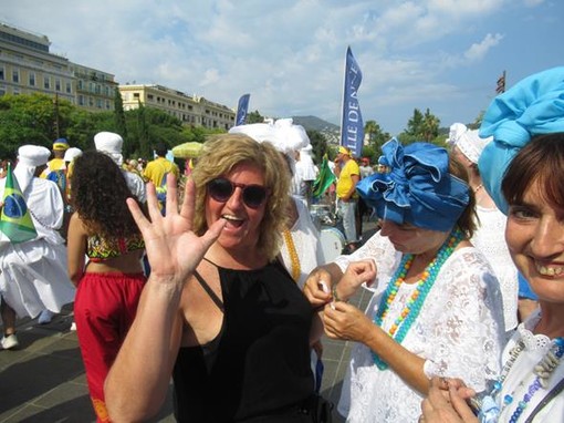 La festa di Yemanja a Nizza (Foto di archivio)