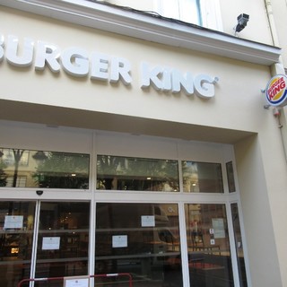 Il Burger King in Avenue Jean Médecin  a Nizza