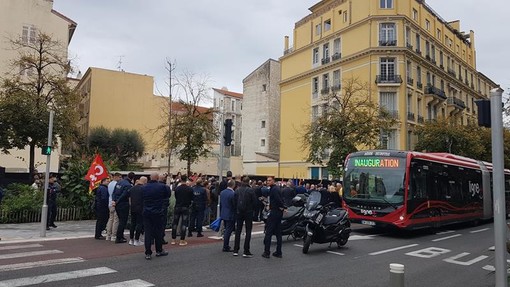 Inaugurazione dei bus ad alta capacità. Alcune delle fotografie sono di Ghjuvan Pasquale