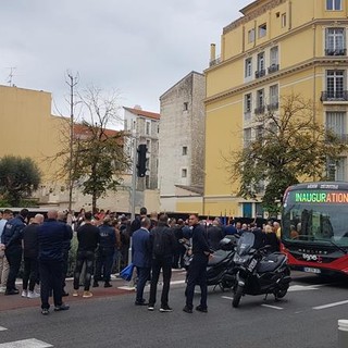 Inaugurazione dei bus ad alta capacità. Alcune delle fotografie sono di Ghjuvan Pasquale