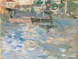 Berthe Morisot Le Port de Nice, 1882 Huile sur papier marouflé sur toile, 53 x 43 cm Paris, Musée Marmottan-Monet, inv. 6010 © Tous droits réservés