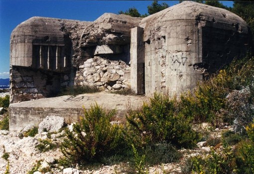 Bunker tedesco sull'Isola Sainte Marguerita @Mairie di Cannes