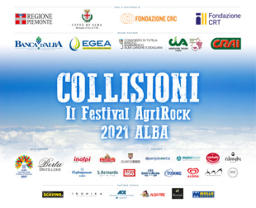 Sabato 10 luglio ad Alba al via Collisioni 2021