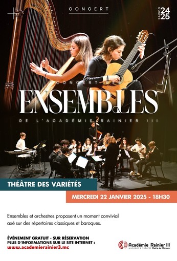 Monaco, al Théâtre des Variétés il concerto degli Ensemble