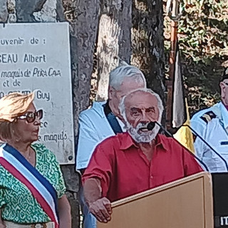 Un momento della commemorazione