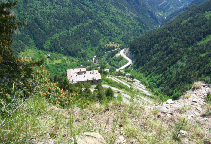 Il Colle di Tenda sul lato francese (Foto: Razi57)