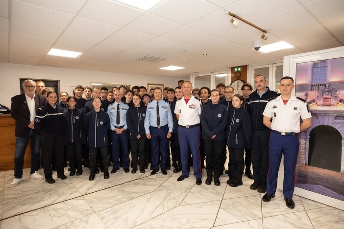 I Cadetti in visita al Corpo dei Carabinieri del Principe