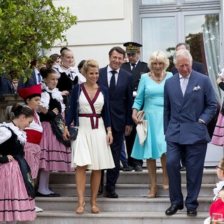 Carlo e Camilla a Nizza il 7 maggio 2018, foto @ville de Nice