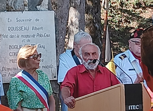 Un momento della commemorazione