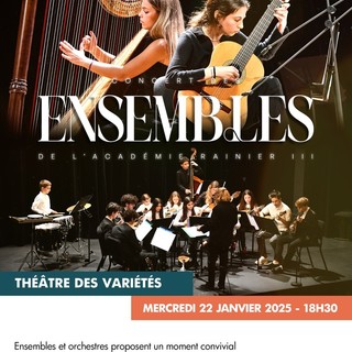 Monaco, al Théâtre des Variétés il concerto degli Ensemble