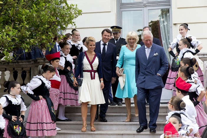 Carlo e Camilla a Nizza il 7 maggio 2018, foto @ville de Nice