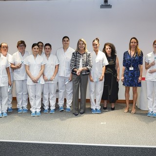 SAR la principessa Caroline alla consegna dei diplomi (Foto Direction de la Communication-Manuel Vitali)