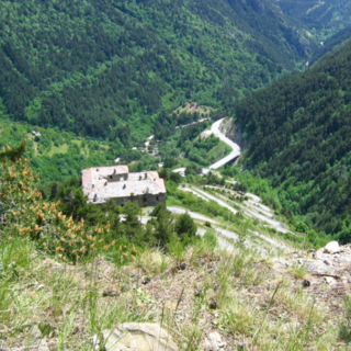 Il Colle di Tenda sul lato francese (Foto: Razi57)