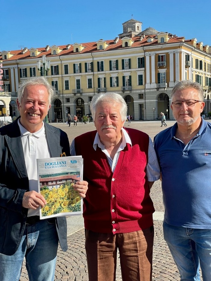 Danilo Paparelli con Giuseppe Martino e Mario Gerbaldo