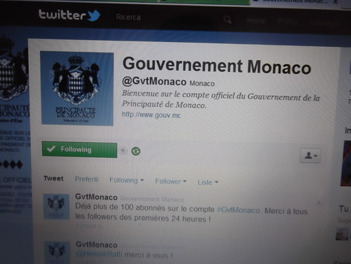 Il Governo di Monaco risponde su Twitter: già un successo ?