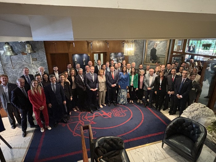 La delegazione monegasca a Londra (Foto: Monaco Matin)