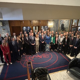 La delegazione monegasca a Londra (Foto: Monaco Matin)