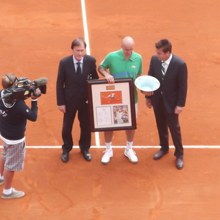 Lunghissimi applausi e lacrime per Ivan Ljubičić al Montecarlo Rolex Masters