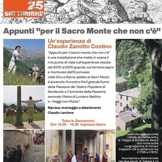 Passione 2022, alla Trappa di Sordevolo in provincia di Biella, “Appunti per il Sacro Monte che non c'è”