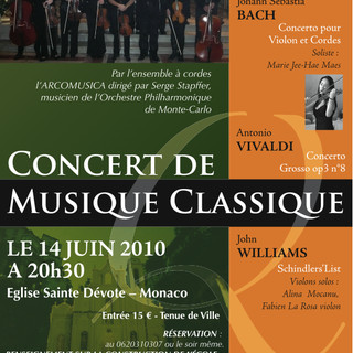 Monte-Carlo: a Santa Devota un concerto per la scuola in Madagascar