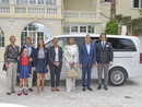 In foto (Mairie de Monaco) i membri della famiglia Mordenti:  il signor Massimiliano Mordenti, la signora Erminia Mordenti, la signorina Ginevra Mordenti (la figlia maggiore) e la signorina Lucrezia Mordenti.