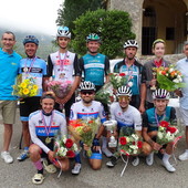 Bikers della FSGT Cycling di Mentone sul Col de la Madone