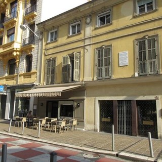 La casa di Rue de France a Nizza che ospito la Galerie Romanin