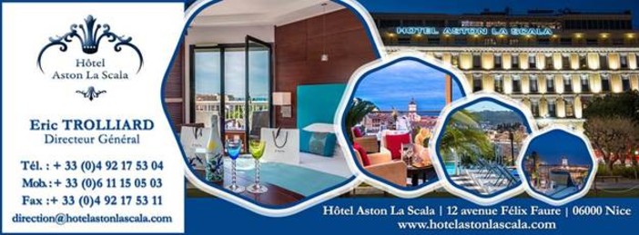 Inaugurata la terrazza dell'Hotel Aston La Scala di Nizza