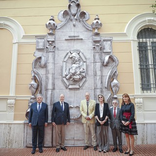 I Principi di Monaco all'inaugurazione della statua (Foto: Direction de la Communication-Stéphane Danna)