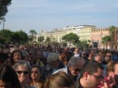 Il giorno dell'inaugurazione della Promenade du Paillon