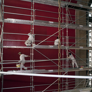 I lavori di restauro al Museo Oceanografico - Photo Copyright Dagnino Musée Océanographique