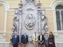 I Principi di Monaco all'inaugurazione della statua (Foto: Direction de la Communication-Stéphane Danna)