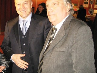 L'ambasciatore Antonio Morabito ed il presidente della provincia di Reggio Calabria Giuseppe Morabito