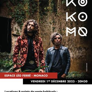 Monaco, a dicembre arriva il rock sfrenato dei KO KO MO