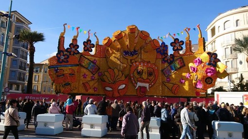 La festa del Citron di Mentone in una foto di Luciano Tommasi