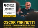 Oscar Farinetti presenta il suo libro &quot;10 mosse per affrontare il futuro&quot; al Théâtre des Variétés di Monaco