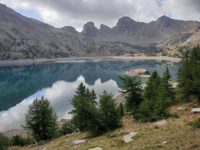 Lac d'Allos e villaggio di Allos, fotografie di Patrizia Gallo e Danilo Radaelli